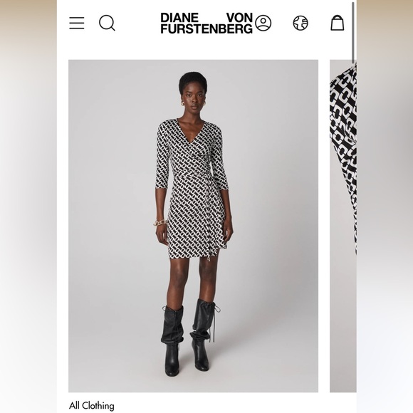 DVF Julian Wrap Dress - Picture 6 of 6